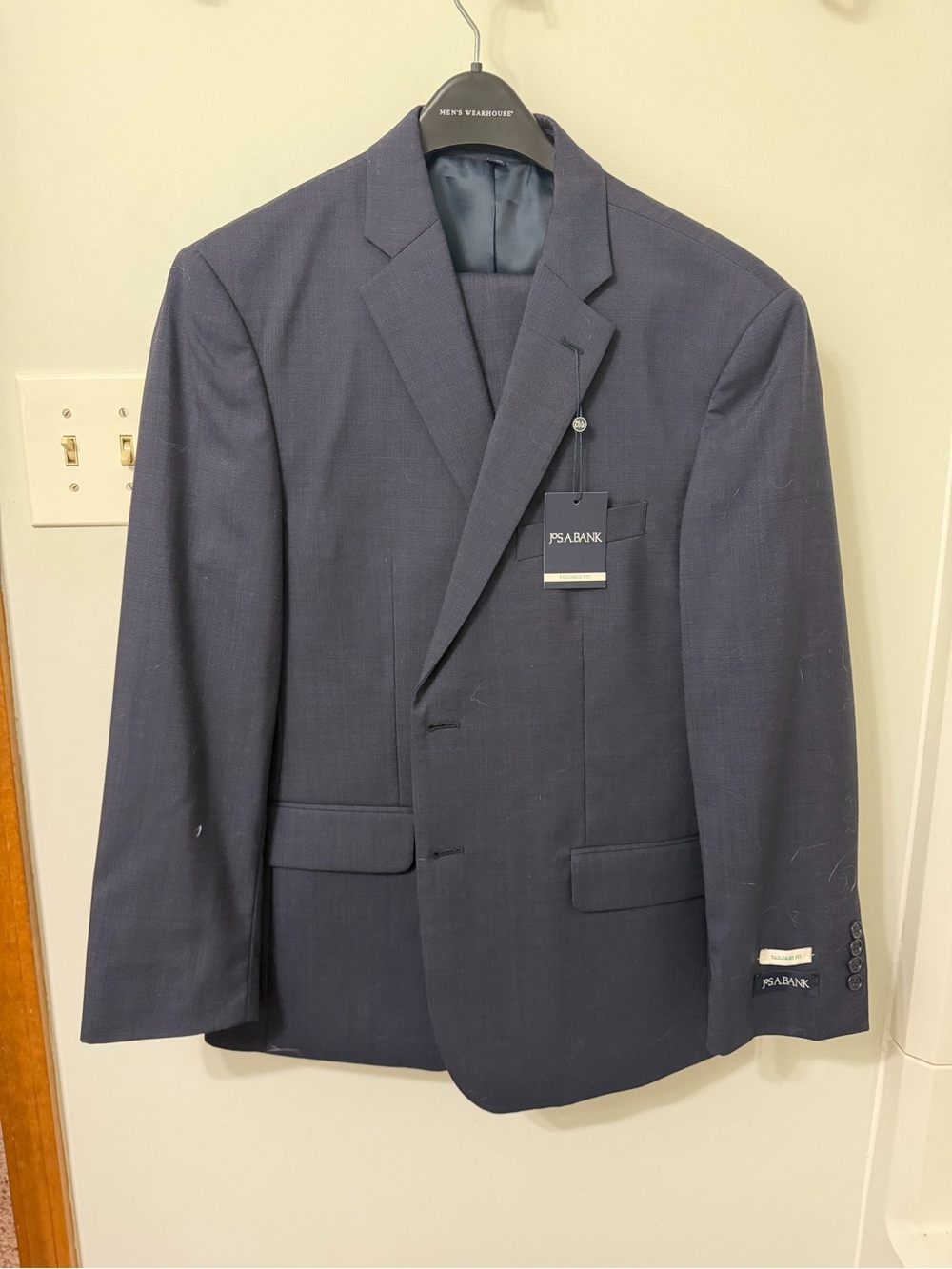 Jos. A Bank Navy Tailored Fit Suit